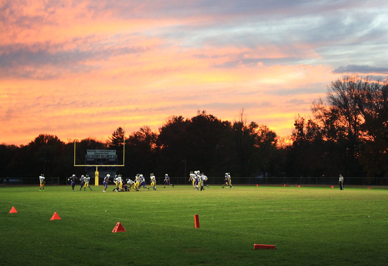 Football Field Players