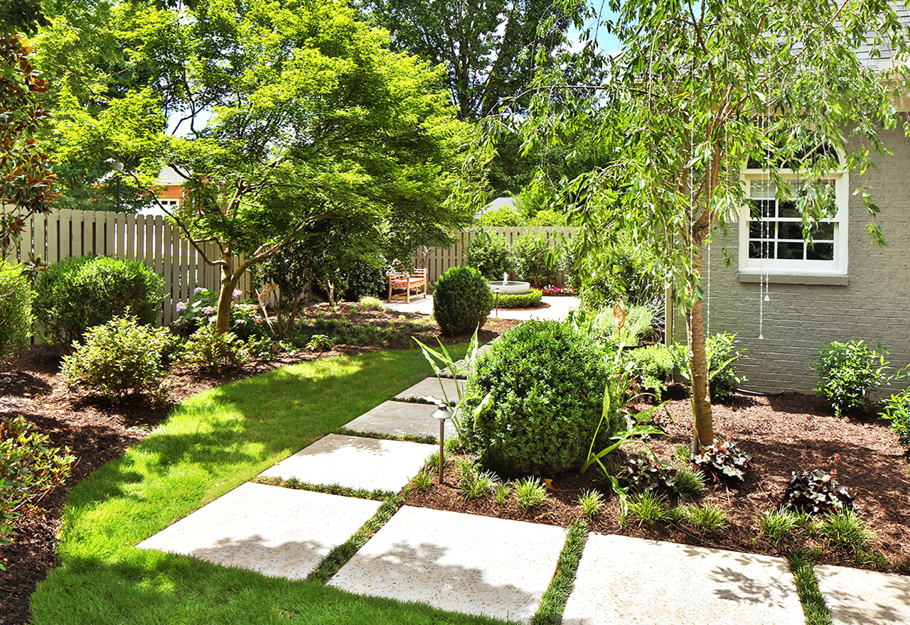 Garden Backyard Landscaping Trees & Shrubs