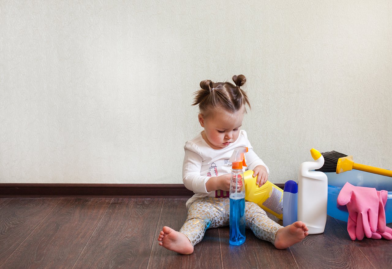 Home Hazardous Chemicals Child