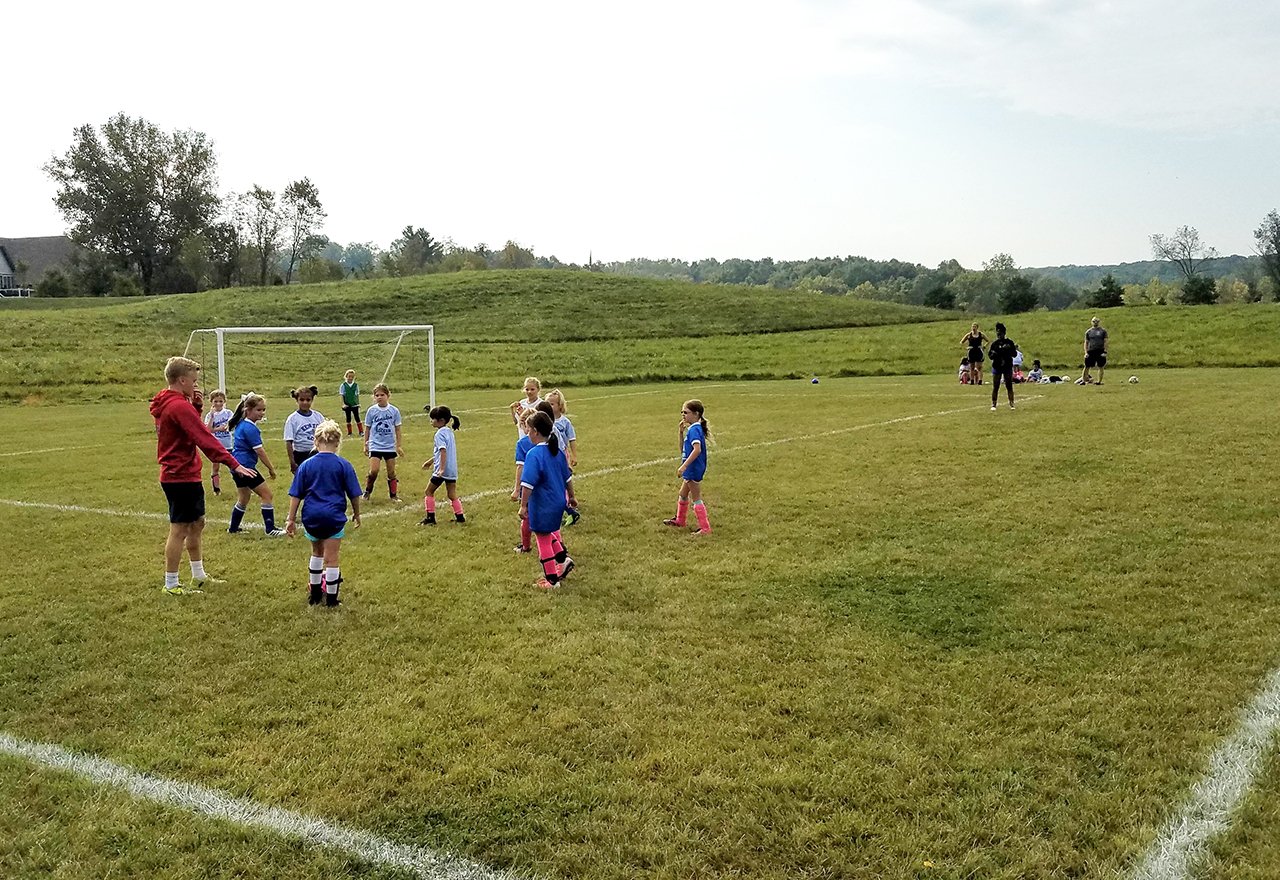Kids Soccer Playing Field