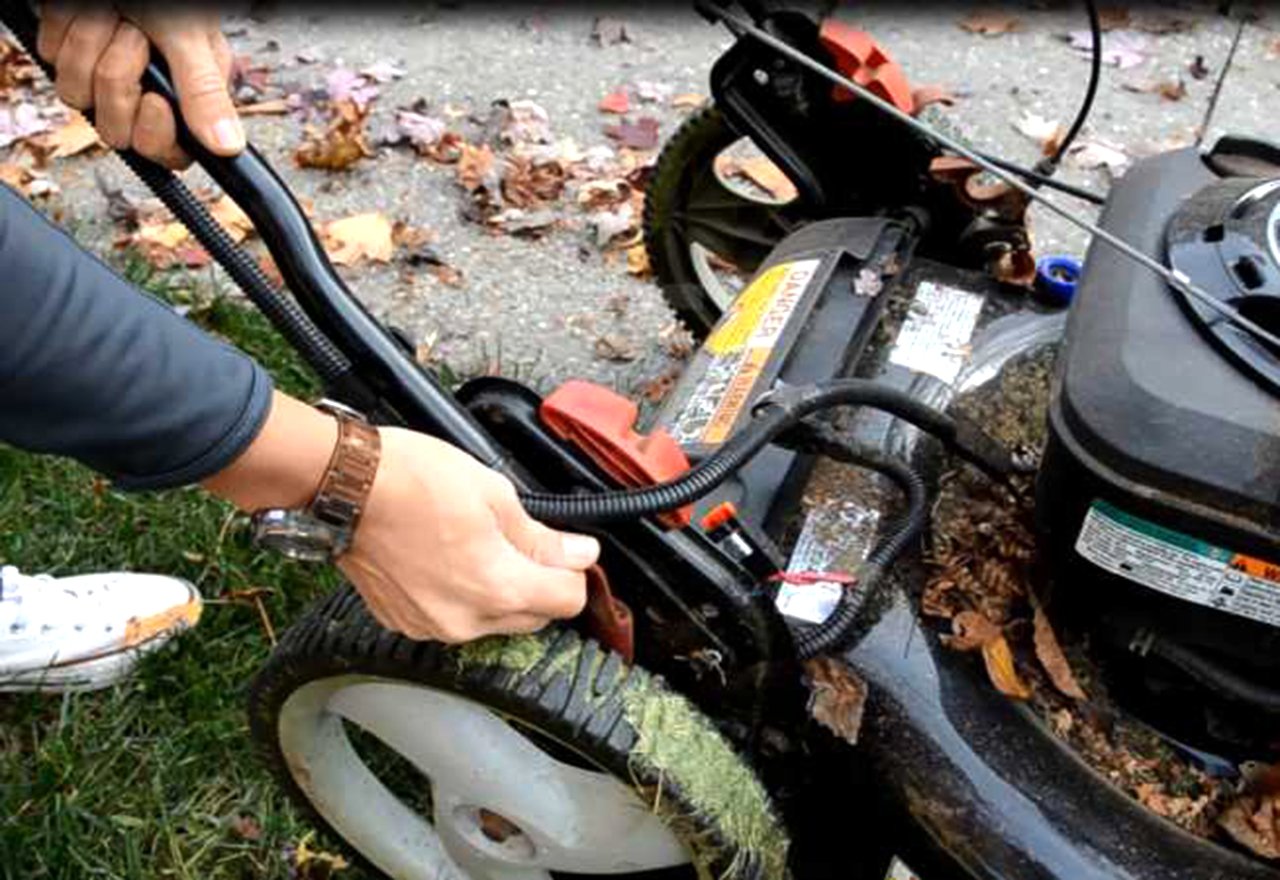 Lower Mower Back Wheels