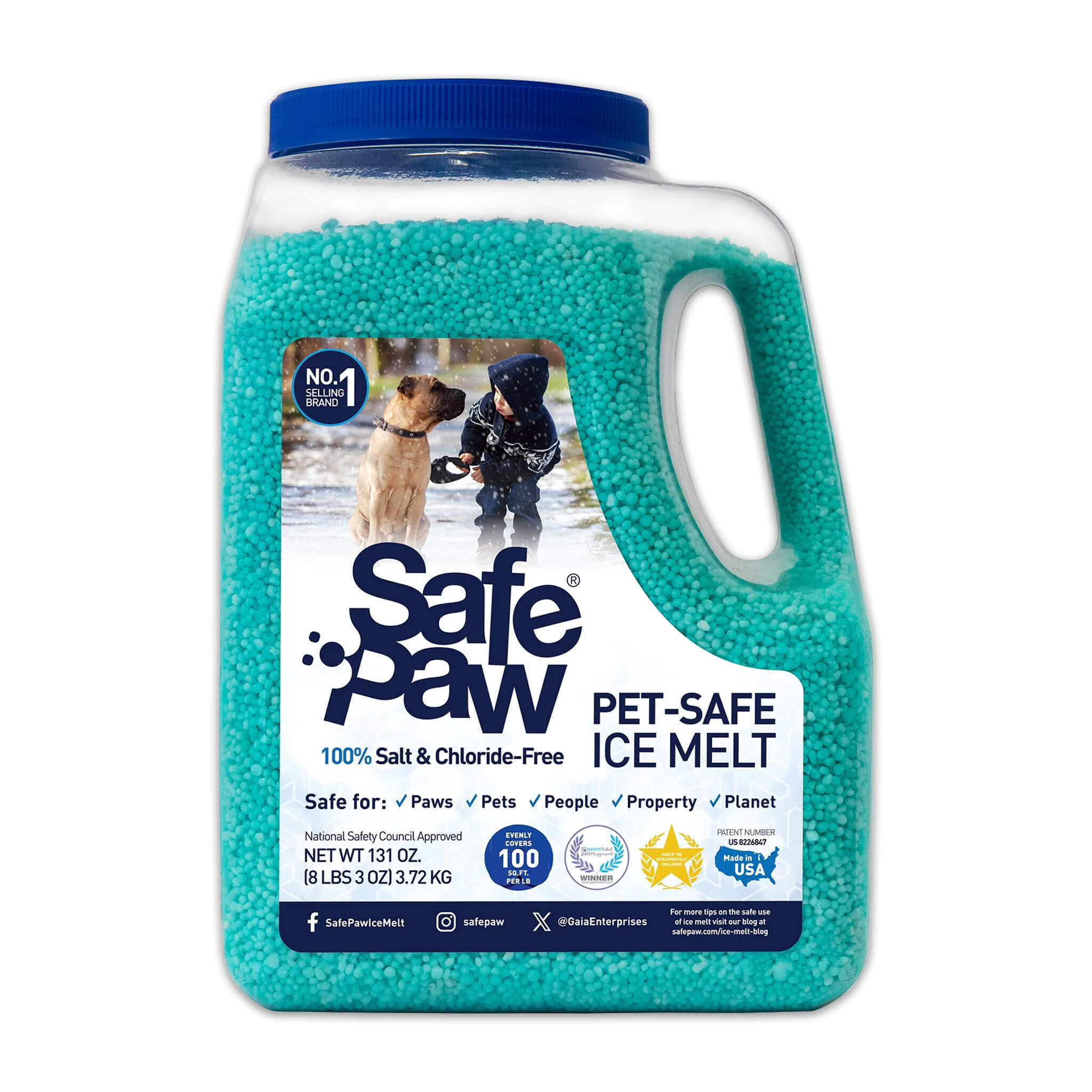 Product_Safe Paw_Ice Melt_Granular_Jug_8.33 Pounds