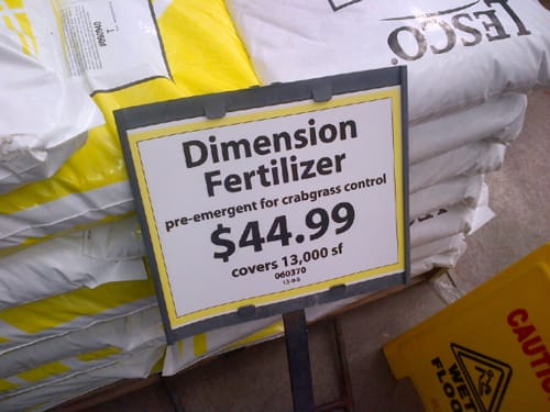 dimension fertilizer